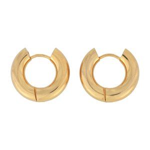Gold Plated Hoops